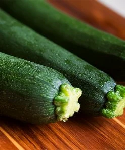 Roots Plants 3 Organic 'Green Bush' Courgette Plants Courgettes